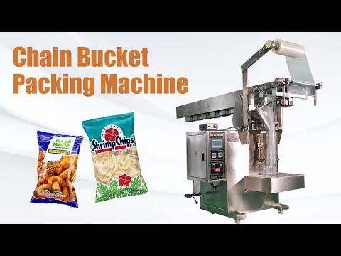 Chain Bucket Type Bag Packaging Machine for Snacks, Nuts, Beans, etc