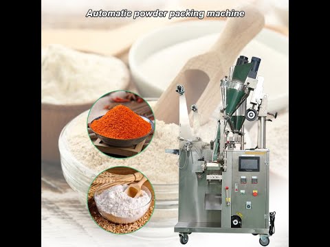 Máquina envasadora de leche en polvo | Máquina envasadora de polvo | Envasado de leche en polvo para té, envasado de café
