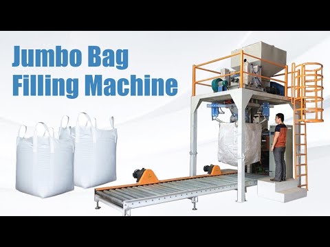 Jumbo Bag Filling Machine | Big Bag Filling System High Efficiency &amp; Stable Performance