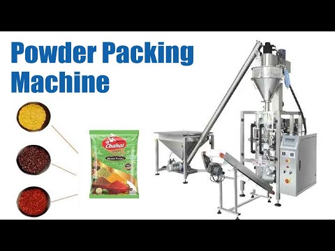 Efficient Powder Packing Machine: Packaging Process for Various Powder Materials