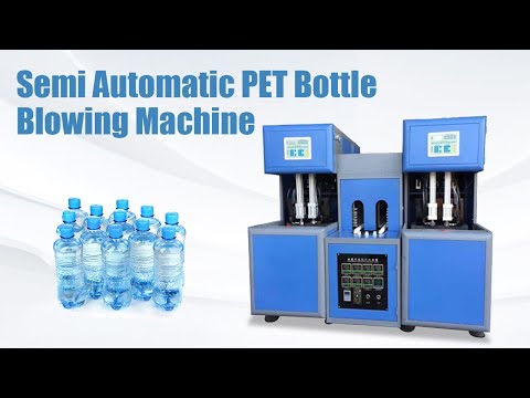 Semi Automatic PET Bottle Blowing Machine New Design High Speed