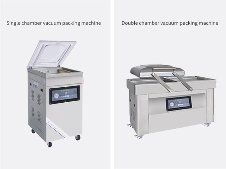 Single chamber sealer and double chamber sealer