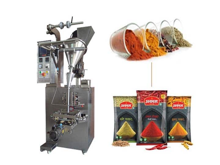 Spices packing machine