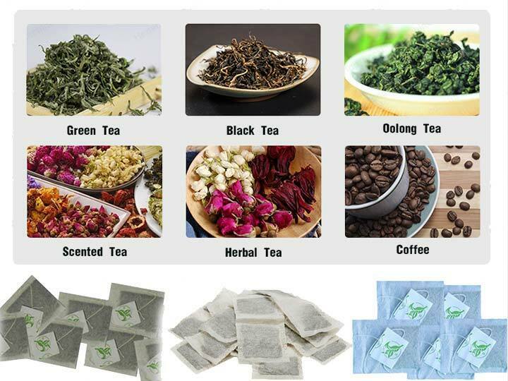 tea pouch packing machine applications