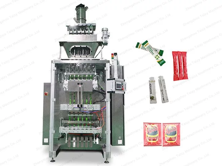 Multi Lane Stick Pack Machine for Powder, Liquid, Granules