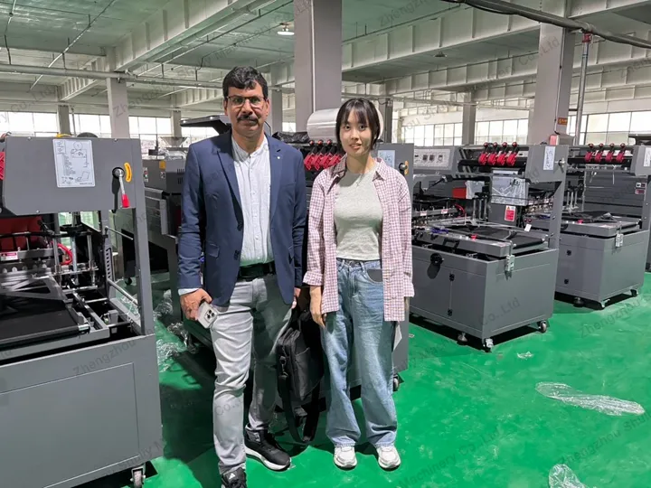 Vakum paketleme makinesi müşteri ziyareti