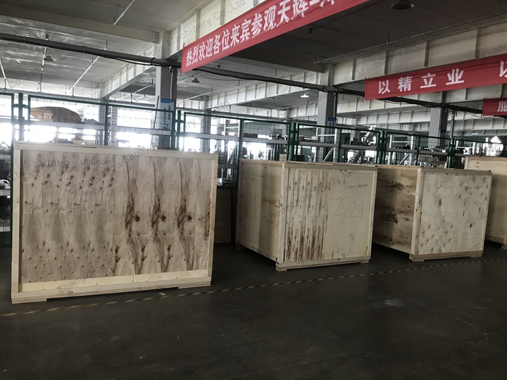 Paketleme makinesi teslimatı