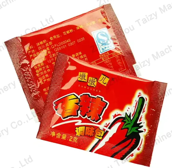 embalaje de polvo de chile rojo